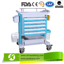 Skr-Mt230 High Quality Hospital Meical Double Side Trolley/Cart